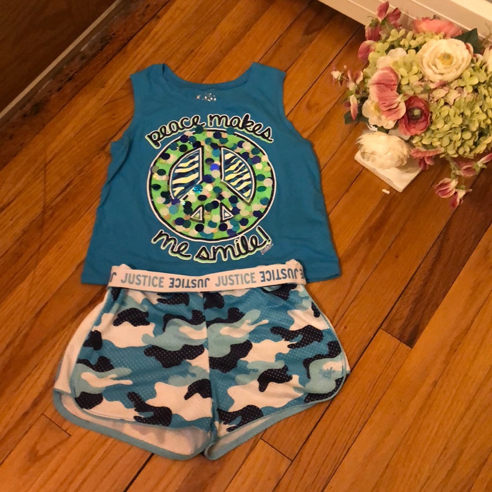 💙☮️Justice Outfit Size 14☮️💙